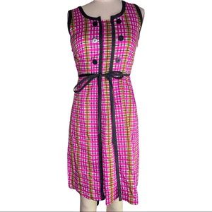 Plaid dress XS